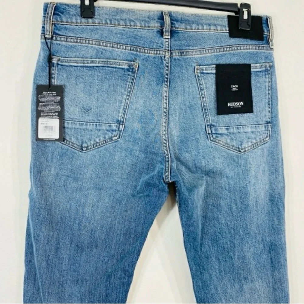 Hudson Zack Skinny Fit Blue Jeans Men’s Size 36x32 New With Tags